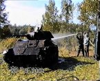 Podjem. Tank t-70 24